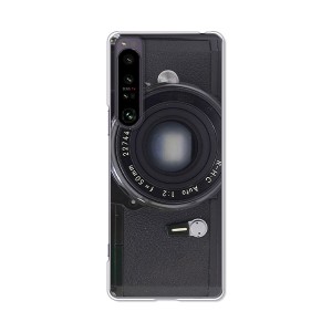 au Xperia 1 IV SOG06 docomo SO-51C TPUソフトケース カバー 【レトロCamera2 TPUソフトカバー】 