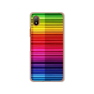 au Xperia Ace III SOG08 docomo SO-53C ハードケース/カバー 【Rainbow PCクリアハードカバー】