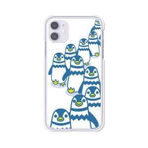 Apple iPhone11 アイフォン11 6.1インチ ハードケース/カバー 【ペンギンズ PCクリアハードカバー】