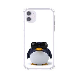 apple iPhone11 Pro Max 6.5インチ  ハードケース/カバー 【サングラスとペンギン PCクリアハードカバー】