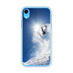 apple iPhone XR TPUケース/カバー 【Enjoy Snow TPUソフトカバー】 