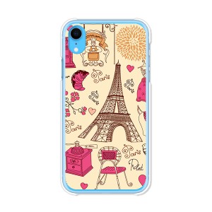 apple iPhone XR TPUケース/カバー 【PARIS TPUソフトカバー】 