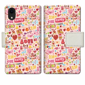 au docomo softbank iPhoneXR apple 手帳型 ケース カバー 手帳ケース 手帳カバー【LOVE214デザイン】