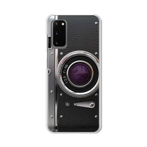 au Galaxy S20 5g SCG01 docomo SC-51A ハードケース/カバー 【レトロCamera PCクリアハードカバー】