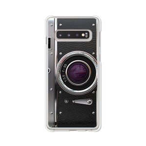 au Galaxy S10 SCV41 docomo SC-03L ハードケース/カバー 【レトロCamera PCクリアハードカバー】