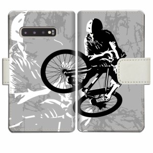 au Galaxy S10 SCV41 手帳型 ケース docomo SC-03L 共通 カバー スマホケース【BMX】