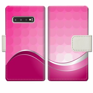 au Galaxy S10 SCV41 手帳型 ケース docomo SC-03L 共通 カバー スマホケース【PCドットデザイン】