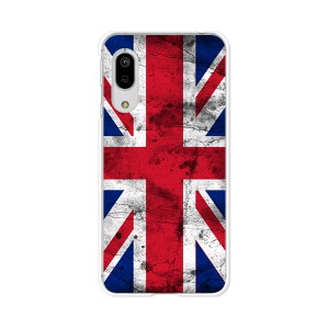 au AQUOS sense3 SHV45 docomo SH-02M Android One S7 sense3 lite SH-RM12 共通 TPUケース 【Union Jack ソフトカバー】 