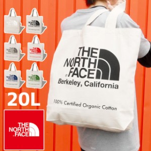 メール便送料無料 メンズ トートバッグ ザノースフェイス THE NORTH FACE NM81971 20L TNFオーガニックコットントート 手提げ 手持ち 肩