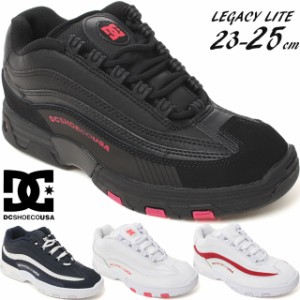 送料無料 レディース スニーカー ローカット ディーシーシュー DC SHOES DW196007 ディーシーシューズ レガシー ライト 厚底 ダッドシュ