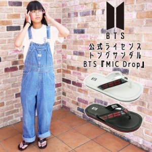 メンズ レディース ユニセックス トングサンダル ビーチサンダル 人気 流行 MIC Drop MICDROP003 BTS 公式グッズ 防弾少年団 公式ライセ