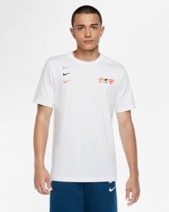 メール便送料無料 メンズ Tシャツ 人気 流行 NIKE DC9194-100 スポーツウェア ホワイト/ホワイト 