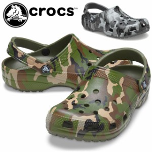 送料無料 メンズ レディース コンフォートサンダル 人気 流行 crocs 3TC 0IE 206454 クロックス クロッグサンダル クラシック プリンテッ