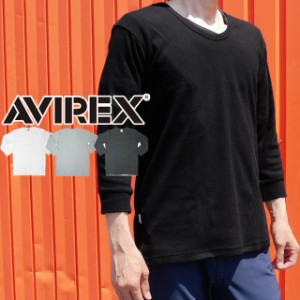 メール便送料無料 メンズ 2021 夏 新作 夏新作 サマー SS Tシャツ 人気 流行 定番 AVIREX 2/3 6143509 アビレックス デイリー スリーブ U