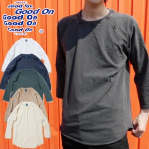 メール便送料無料 メンズ 2021 夏 新作 夏新作 サマー SS Tシャツ 人気 流行 定番 Good On GOLT-601 グッドオン ベースボールＴシャツ ラ