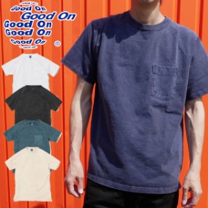 メール便送料無料 メンズ 2021 夏 新作 夏新作 サマー SS Tシャツ 半袖 人気 流行 定番 Good On GOST1101 グッドオン ショートスリーブヘ