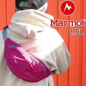 送料無料 メンズ レディース ウエストポーチ 人気 流行 定番 Marmot 2.5L TOAPJA09 マーモット バッグ ウエストバッグ バック 鞄 アパレ