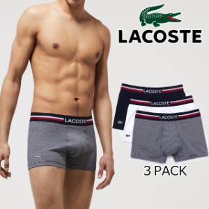 送料無料 メンズ SS 春夏 新作 2022 春新作 夏新作 パンツ 人気 流行 定番 LACOSTE 5H3413L 3PACK ラコステ ボクサーパンツ マルチデザイ