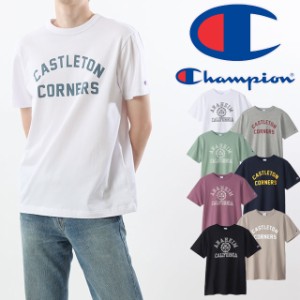 メール便送料無料 メンズ SS 春夏 新作 2022 春新作 夏新作 Tシャツ 半袖 人気 流行 定番 Champion T-SHIRTS C3-V318 ショートスリーブT