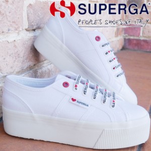 送料無料 レディース SS 春夏 新作 春新作 夏新作 スニーカー 人気 流行 定番 2023 SUPERGA 2790 S11386W AB7 スペルガ 厚底 リトル ハー