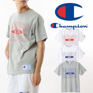 メール便送料無料 Tシャツ 半袖 メンズ レディース SS 春夏 新作  夏新作 人気 流行 定番 2023 Champion C3-X324 チャンピオン アクショ