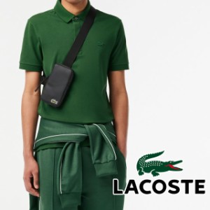 送料無料 スマホホルダー メンズ レディース FW 秋冬 新作 秋新作 冬新作 人気 流行 定番 2023 LACOSTE NH4149 LCST BLACK ラコステ ジッ