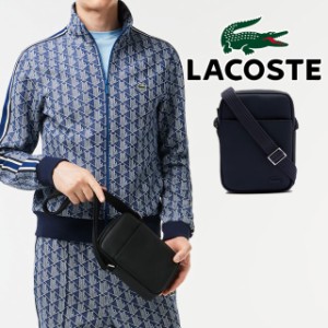 送料無料 ショルダーバッグ ポーチ メンズ レディース 人気 流行 定番 2023 LACOSTE NH4422HC ラコステ クラシック バーティカルカメラバ