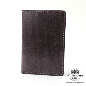 正規品Whitehouse Cox(ホワイトハウスコックス)ブライドルレザー 名刺入れ “BRI NAME CARD CASE”・S7412-1831401【小物】     レディー