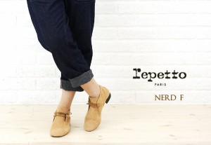 repetto(レペット)NERD F スエードシューズ・V1070CV-0061201    レディース 女性 誕生日プレゼント ギフト 正規品 新品 