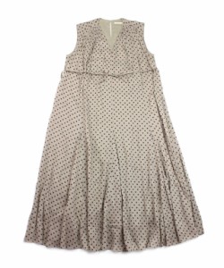 ヌキテパ ロングワンピース ノースリーブワンピース C Voile Dot Print Panel Sleeveless Dress Ne Quittez Pas gk2 国内正規品 の通販はau Pay マーケット エトル パーブルーコムブルー 商品ロットナンバー