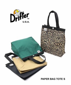 ドリフター トートバッグ エコバッグ PAPER BAG TOTE S Drifter DFV1650 国内正規品 2022