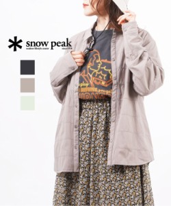 スノーピーク インサレーション シャツジャケット ライトアウター Flexible Insulated Shirt Snow Peak SW-22SU003 国内正規品 送料無料