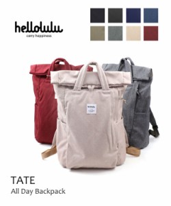  ハロルル バックパック デイパック リュックサック TATE テイト hellolulu 5075081 国内正規品 