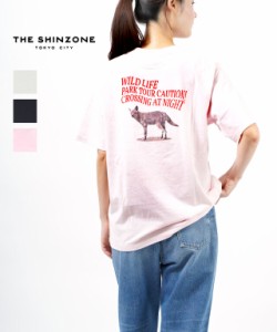 ザ シンゾーン Tシャツ ロゴT プリントT WILD PARK TOUR TEE THE SHINZONE 22MMSCU21 国内正規品 2022秋冬新作