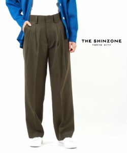 ザ シンゾーン スラックスパンツ ハイウエストパンツ WOOL TOMBOY PANTS ウールトムボーイパンツ THE SHINZONE 22AMSPA02 国内正規品 202