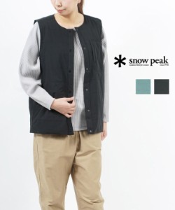 スノーピーク 中綿ベスト Flexible Insulated Vest フレキシブルインサレーションベスト Snow Peak SW-23SU004 国内正規品 2023春夏新作 
