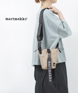 マリメッコ ショルダーバッグ ESSENTIAL BUCKET M-LOGO marimekko 52239291679 国内正規品 2023春夏新作 送料無料