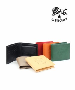 イルビゾンテ 二つ折り財布 コンパクトウォレット IL BISONTE 54232306541 国内正規品 送料無料 プレゼント 誕生日 バレンタイン 父の日