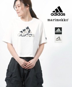 アディダス マリメッコ クロップTシャツ カットソー adidas ETP27 国内正規品 2023春夏新作 メール便可能商品[M便 5/5]