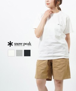 スノーピーク Tシャツ カットソー SP Logo T shirt Snow Peak TS-23SU001 国内正規品 2023春夏新作 メール便可能商品[M便 5/5]