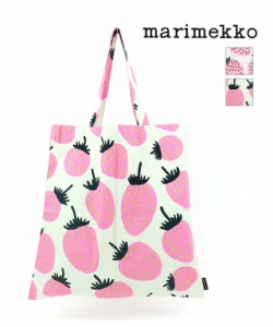 マリメッコ トートバッグ エコバッグ ファブリックバッグ P.MANSIKKA BAG 43×44 marimekko 52239472477 国内正規品 2023春夏新作 メール