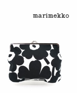 マリメッコ がま口ポーチ フラットポーチ PUOLIKAS KUKKARO MINI UNIKKO marimekko 52229291497 国内正規品 2023春夏新作 メール便可能商