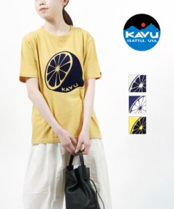 カブー クルーネックTシャツ プリントTシャツ レモンTee KAVU 19820820 国内正規品 2021春夏新作 メール便可能商品[M便 5/5]