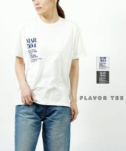 フレバーティー ロゴTシャツ カットソー MAR504 FLAVOR TEE 213FT04-R 国内正規品 メール便可能商品 