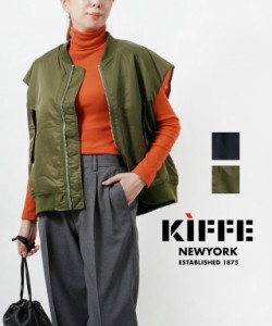 キッフェ ビッグフィット MA-1 ベスト KIFFE KF232NQ25012 国内正規品 2023秋冬新作 送料無料