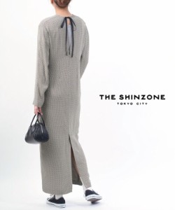 ザ シンゾーン ワンピース KOMON JACQUARD DRESS THE SHINZONE 24SMSOP03 国内正規品 2024春夏新作 送料無料