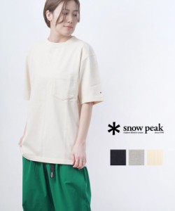 スノーピーク Recycled Cotton Heavy T-Shirt Snow Peak TS-22SU401R 国内正規品 2024春夏新作