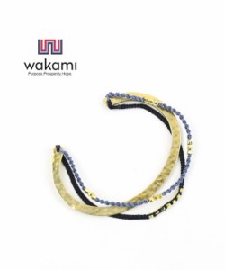 ワカミ バングルセット BANGLE SET -SILK CORD wakami WA19049  2019春夏 メール便可能商品[M便 4/5]    レディース 女性 誕生日プレゼン