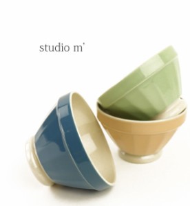 studio m'(スタジオエム)磁器 カフェオレ ボウル クープ ドゥ ボル・COUPDEBOL-2731402 レディース 女性 誕生日プレゼント ギフト 正