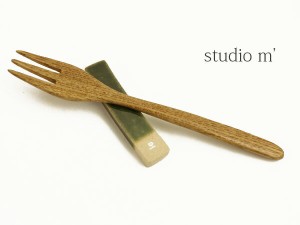 studio m’ (スタジオエム) ウッドフォーク栗の木フォーク・KURINOKIFORK    レディース 女性 誕生日プレゼント ギフト 正規品 新品 